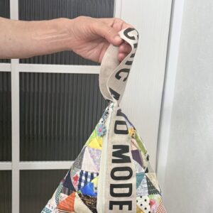 Jewel quilt 三角バッグ【D】